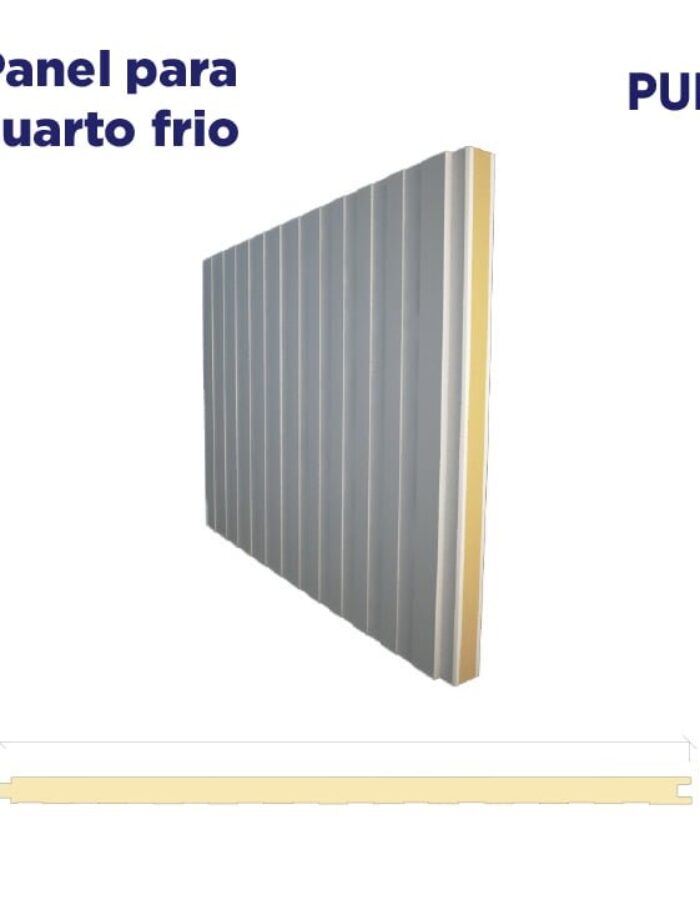 Panel Inyectado PUR para cuartos fríos
